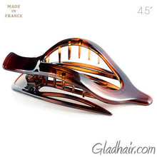 Load image into Gallery viewer, Oval Shaped Tortoise Shell Duck Beak Clip