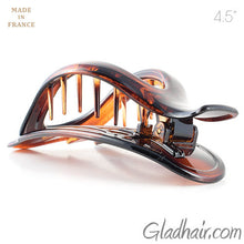 Load image into Gallery viewer, Oval Shaped Tortoise Shell Duck Beak Clip