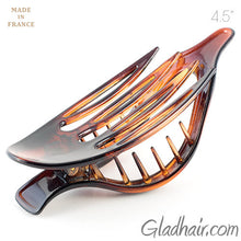 Load image into Gallery viewer, Oval Shaped Tortoise Shell Duck Beak Clip