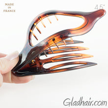 Load image into Gallery viewer, Oval Shaped Tortoise Shell Duck Beak Clip