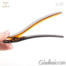 Load image into Gallery viewer, French Tortoise Plastic Salon Beak Clip - 1 piece