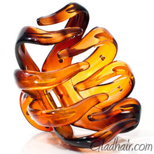 Load image into Gallery viewer, Octopus Shaped Plastic Hair Claw with Stones