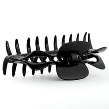 Load image into Gallery viewer, Extra Large French Plastic Black Hair Claw