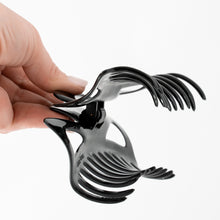 Load image into Gallery viewer, Extra Large French Plastic Black Hair Claw
