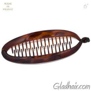 French Extra Large Ivettes Banana Tortoise Shell Pony
