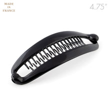 Load image into Gallery viewer, French Black Medium Banana Clip With Ball Closure