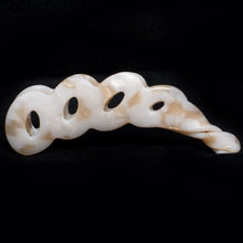 Load image into Gallery viewer, Circle Style Plastic Banana Hair Clip