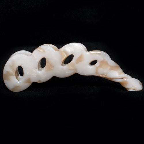 Circle Style Plastic Banana Hair Clip