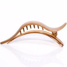 Load image into Gallery viewer, Cream Color Salon Beak Clip with Hump