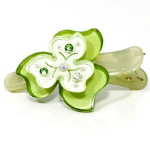 Load image into Gallery viewer, Flower Shaped Acrylic Beak Clip with Crystals - 1 piece