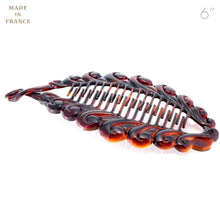 Load image into Gallery viewer, French Fancy Spiral Tortoise Banana Hair Clip