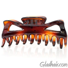 Load image into Gallery viewer, French Large Tortoise Plastic Hair Claw