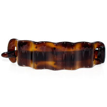 Load image into Gallery viewer, French Non Metal Tortoise Shell Wave Barrette