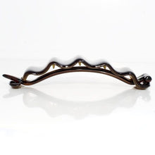 Load image into Gallery viewer, French Non Metal Tortoise Shell Wave Barrette