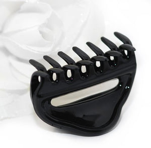  Black French Open Hair Claw