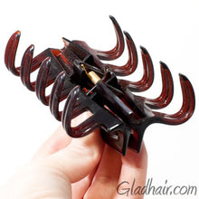 Load image into Gallery viewer, French Patented Cover Rake Plastic Hair Claw