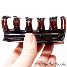 Load image into Gallery viewer, French Patented Cover Rake Plastic Hair Claw