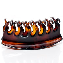 Load image into Gallery viewer, French Wave Lock Tortoise Hair Claw with Cover