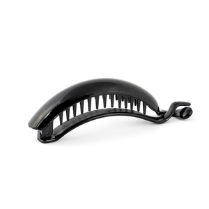 Curved Banana Black Plastic Clip
