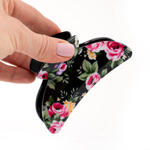 Medium Floral Hair Claw