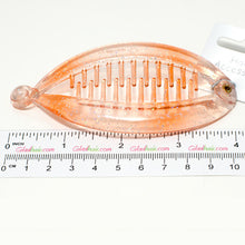 Load image into Gallery viewer, Plastic Translucent Glitter Fish Clip
