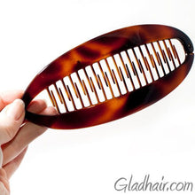 Load image into Gallery viewer, Large French Ivette Tortoise Shell Banana Pony