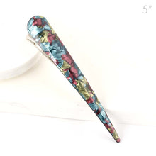 Load image into Gallery viewer, Large Metal Beak Blue Marble Design - 1 Piece