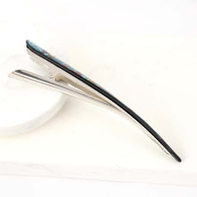 Load image into Gallery viewer, Large Metal Beak Blue Marble Design - 1 Piece