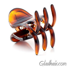 Load image into Gallery viewer, Medium Claw Clip Tortoise with Covered Spring