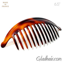 Load image into Gallery viewer, French Extra Large Interlocking Comb Pony Tortoise Shell - 1 Piece