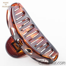 Load image into Gallery viewer, French Tortoise Plastic Hair Clip