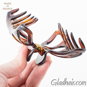 French Tortoise Plastic Hair Clip