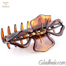 Load image into Gallery viewer, Large French Tortoise Plastic Hair Clip