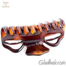 Load image into Gallery viewer, Large French Tortoise Plastic Hair Clip