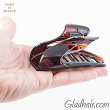 Load image into Gallery viewer, French Tortoise Shell Hair Claw