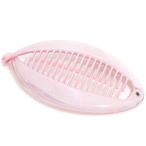 Pink Color Plastic Banana Clip