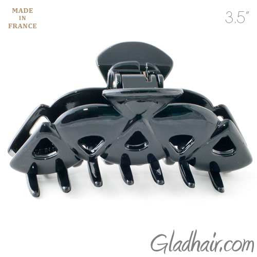 French Plastic Triangles Hair Claw