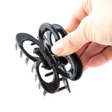 Load image into Gallery viewer, French Medium Black Butterfly Claw