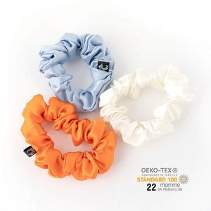 GH Collection - 100% Silk Scrunchie - Mulberry 6A Grade - Assorted Colors