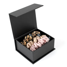 Load image into Gallery viewer, GH Pure Silk Scrunchies - Leopard Night Out Set