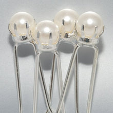 Load image into Gallery viewer, Single Pearl Hairpins - Card of 4