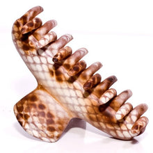 Load image into Gallery viewer, Snake Pattern Hand Painted Small Hair Claw