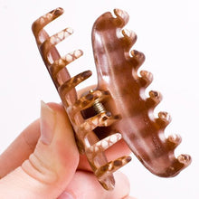 Load image into Gallery viewer, Snake Pattern Hand Painted Small Hair Claw