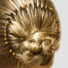 Load image into Gallery viewer, Spring Headband (Flexi Comb) with Faux Beads