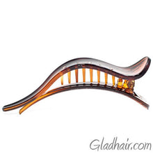 Load image into Gallery viewer, Tort Beak Clip With Crystals And Studs - 1 piece