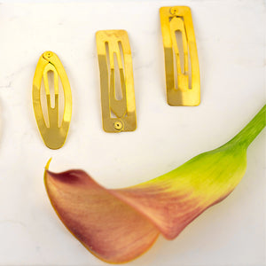 Gold Colored Snap Clip - Pack of 6