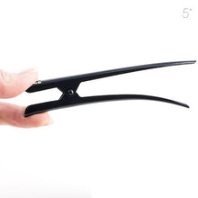 Load image into Gallery viewer, Large Metal Colored Enamel Beak Clips with Crystals no Teeth - Pair