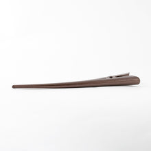 Load image into Gallery viewer, Slim Large Brown Metal Flamingo Beak Clip No Teeth - 1 piece